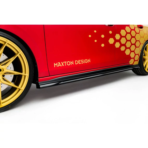 Side Skirts Diffusers V.1 Volkswagen Golf GTI Clubsport Mk8 Facelift