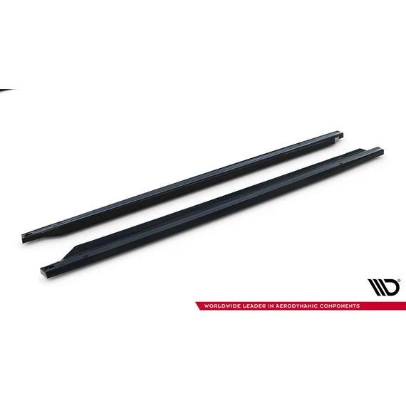 Side Skirts Diffusers V.2 Volkswagen Golf GTI Clubsport Mk8 Facelift