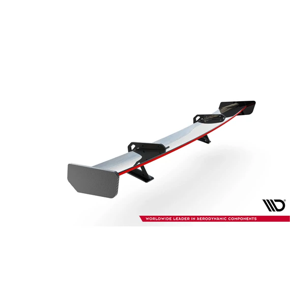Carbon Spoiler With Upper Swan Mounting + LED Honda Civic SI Mk10