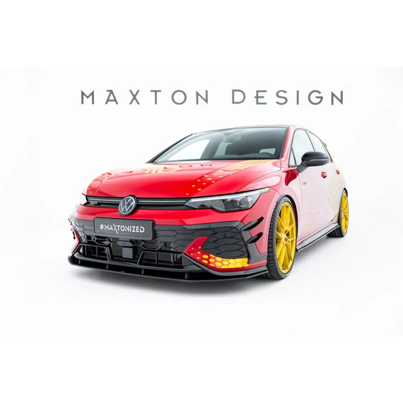 Street Pro Első Splitter Volkswagen Golf GTI Clubsport Mk8 Facelift