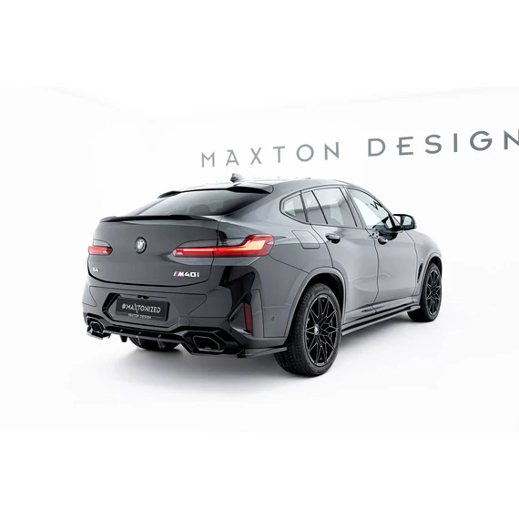 Rear Splitter (with vertical bars) V.2 BMW X4 M-Pack G02 Facelift