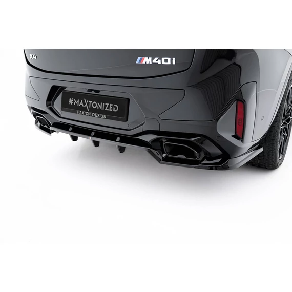 Rear Splitter (with vertical bars) V.2 BMW X4 M-Pack G02 Facelift