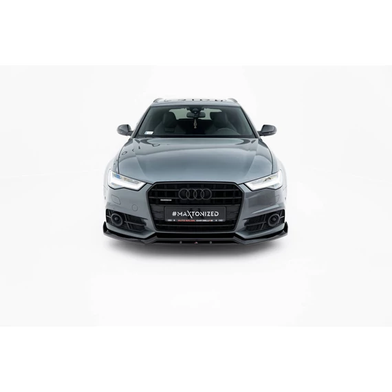 Első Splitter V.3 Audi A6 / A6 C7 S-line/ S6 C7 Facelift