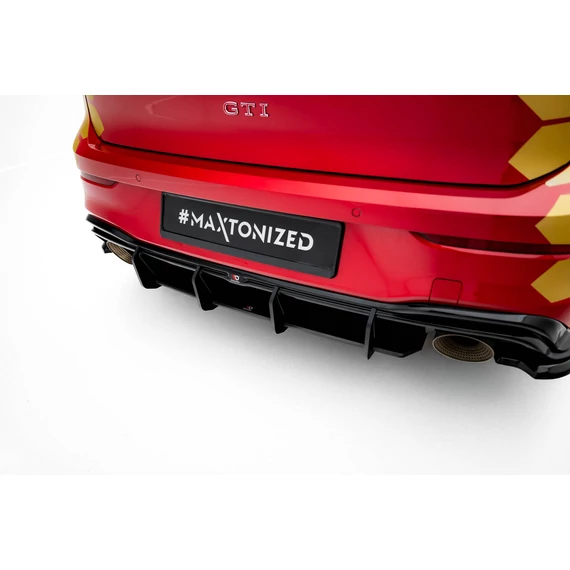 Street Pro Rear Diffuser V.1 Volkswagen Golf GTI Clubsport Mk8 Facelift