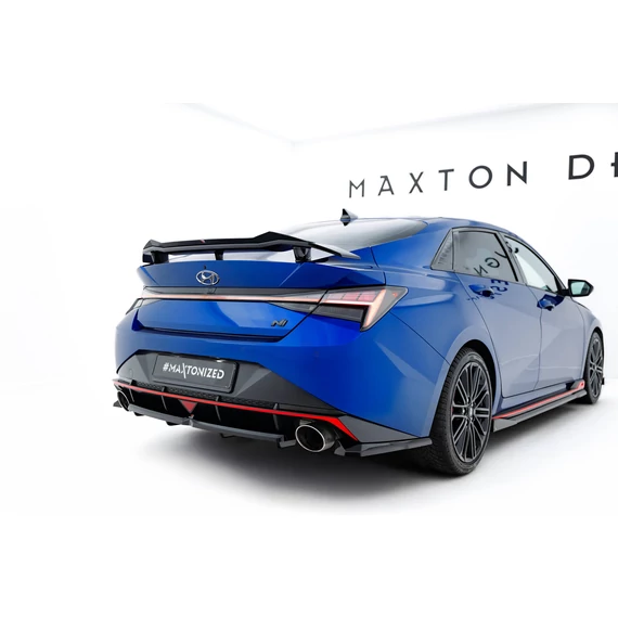 Central Rear Splitter (with vertical bars) Hyundai Elantra N Mk7