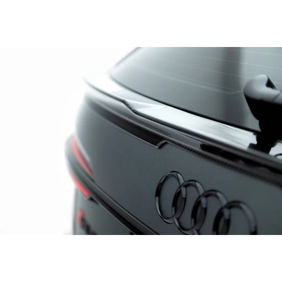 Prepreg Carbon Fiber Tailgate Spoiler (Lower) Audi RS6 C8