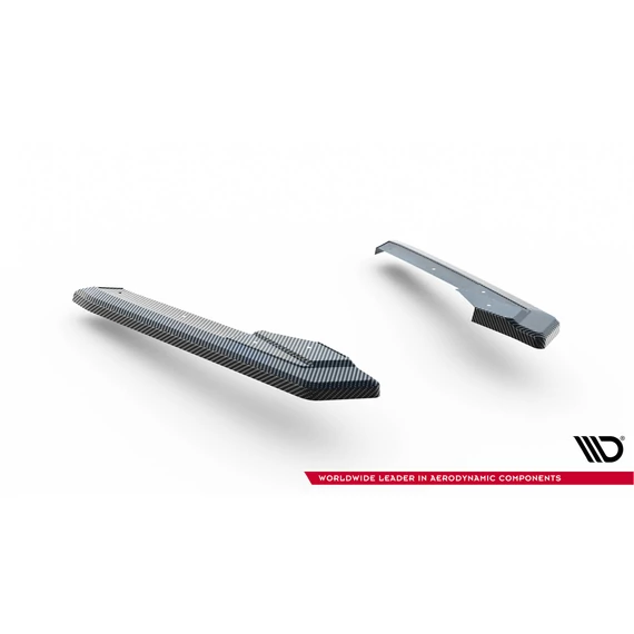 Prepreg Carbon Fiber Hátsó Oldalsó Splitter Audi RS6 / RS7 C8