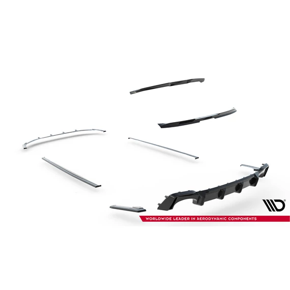 Set of Carbon Fiber Splitters Audi RS6 C8