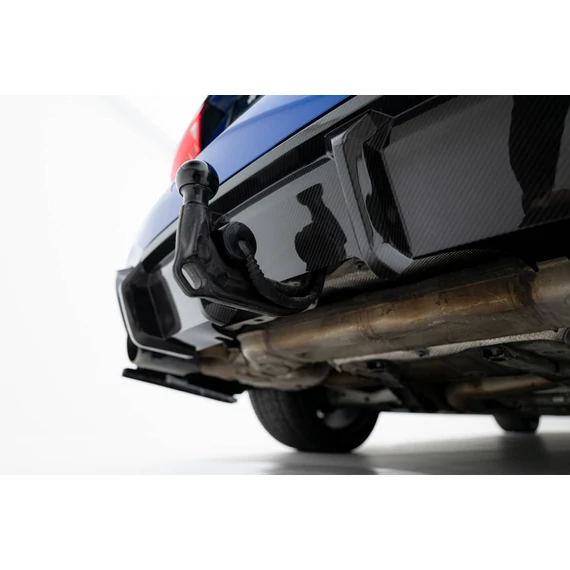 Prepreg Carbon Fiber Rear Diffuser Audi RS6 / RS7 C8  (version with towbar)