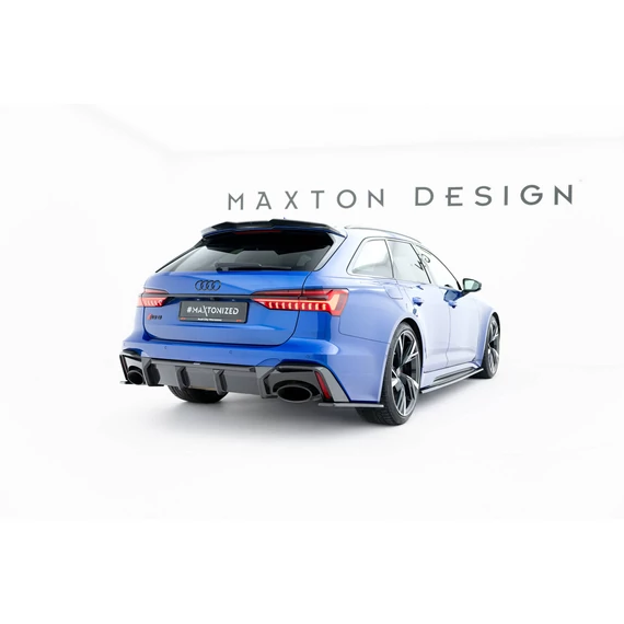 Prepreg Carbon Fiber Rear Diffuser Audi RS6 / RS7 C8  (version with towbar)