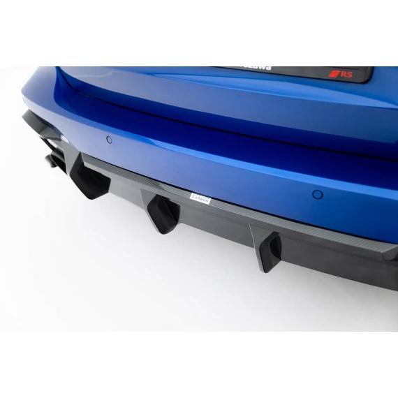 Prepreg Carbon Fiber Rear Diffuser Audi RS6 / RS7 C8  (version with towbar)