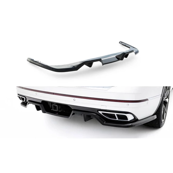 Rear Splitter (with vertical bars) Volkswagen Atlas R-Line Mk1 Facelift 2