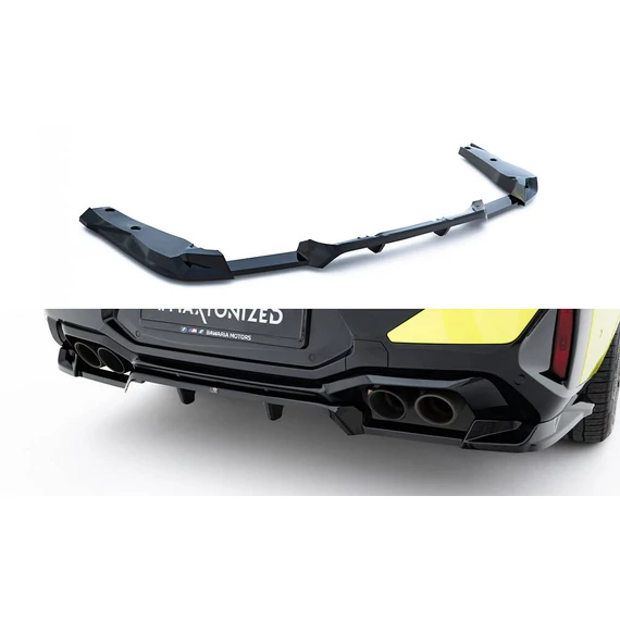 Rear Splitter (with vertical bars) BMW X4M F98 Facelift