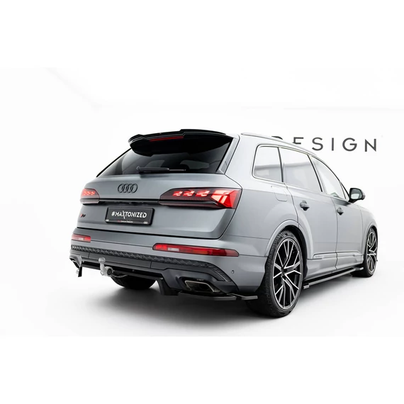 Rear Splitter (with vertical bars) Audi Q7 S-Line Mk2 Facelift 2
