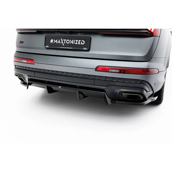 Rear Splitter (with vertical bars) Audi Q7 S-Line Mk2 Facelift 2