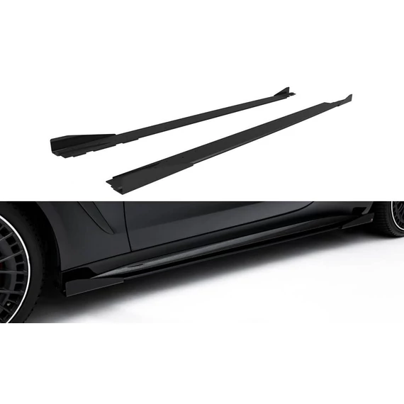 Street Pro Side Skirts Diffusers + Flaps Mercedes-AMG CLE 53 C236