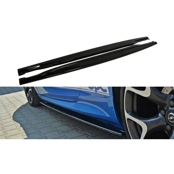 Oldalsó szoknyák Diffúzorok OPEL ASTRA J OPC / VXR