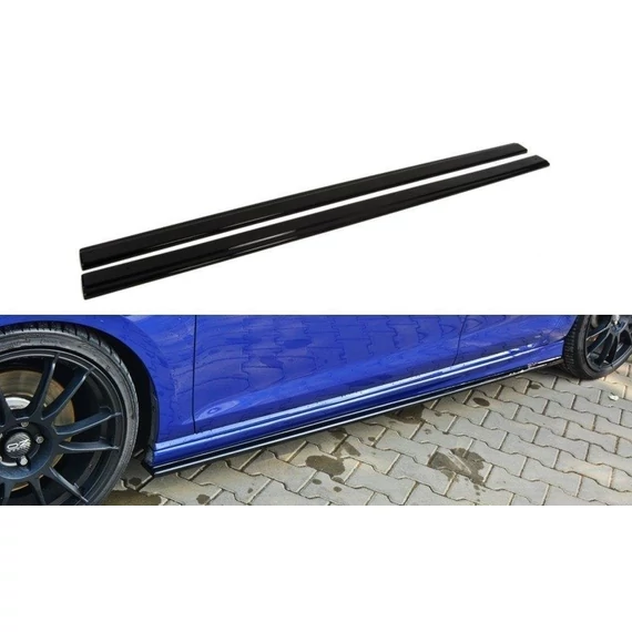 Oldalsó szoknyák Diffúzorok V.1 VW Golf 7 R / R-Line