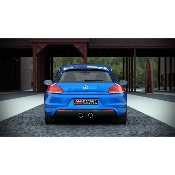 Hátsó Diffúzorok VW Scirocco III R with 2 exhaust holes