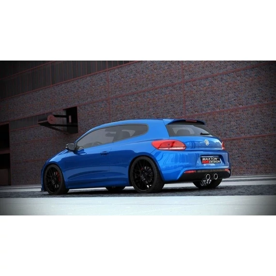 Hátsó Diffúzorok VW Scirocco III R with 2 exhaust holes