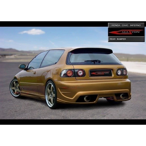 REAR BUMPER HONDA CIVIC V HB < INFERNO >