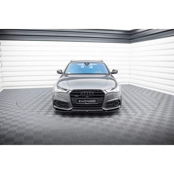 Első Splitter V.1 Audi A6 C7 S-line/ S6 C7 Facelift