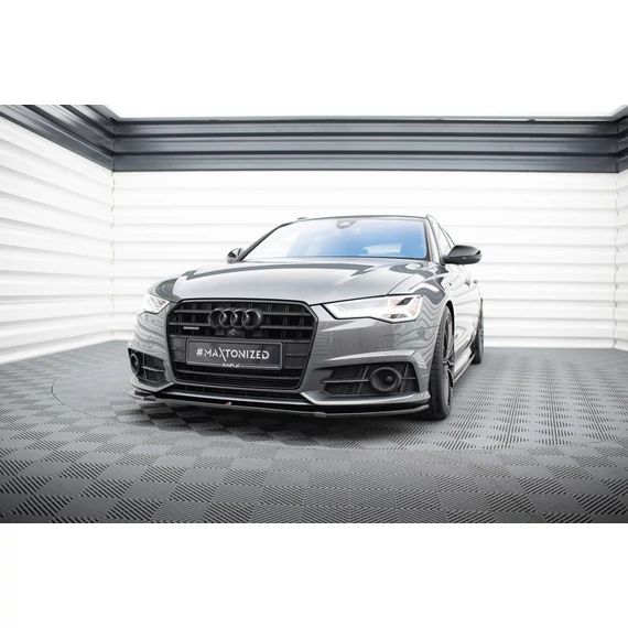 Első Splitter V.1 Audi A6 C7 S-line/ S6 C7 Facelift