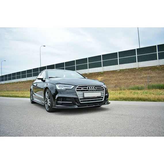 Első Splitter V.1 Audi S3 / A3 S-Line 8V FL