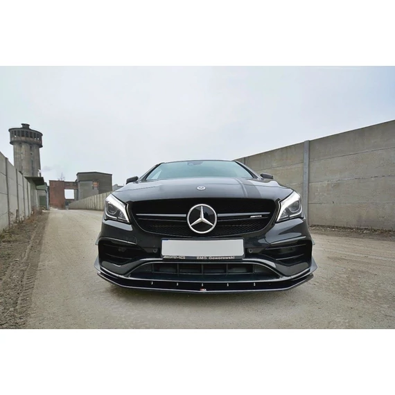 Első Splitter V.1 Mercedes CLA A45 AMG C117 Facelift