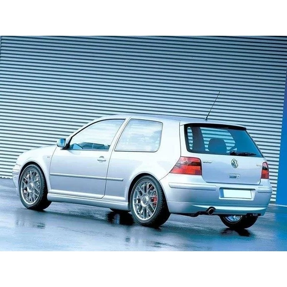 REAR BUMPER EXTENSION VW GOLF 4 25'TH ANNIVERSARY LOOK (with exhaust hole)