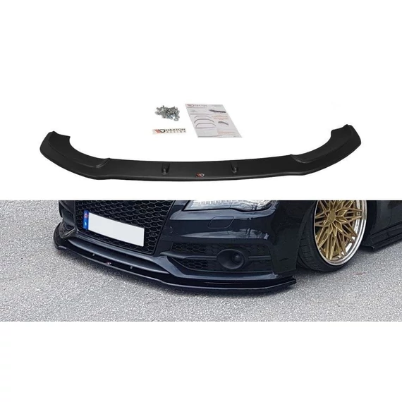 Első Splitter V.2 Audi A7 Mk1 S-Line