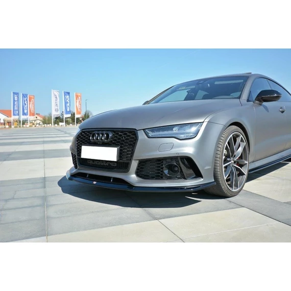 Első Splitter V.2 Audi RS7 Facelift