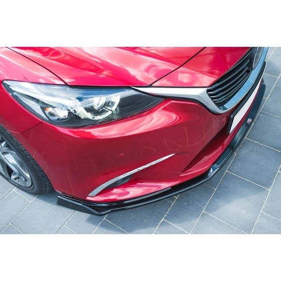 Első Splitter V.2 Mazda 6 GJ (Mk3) Facelift