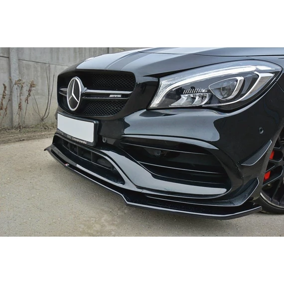 Első Splitter V.2 Mercedes CLA A45 AMG C117 Facelift