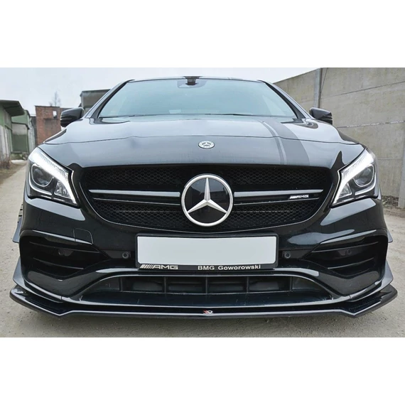 Első Splitter V.2 Mercedes CLA A45 AMG C117 Facelift