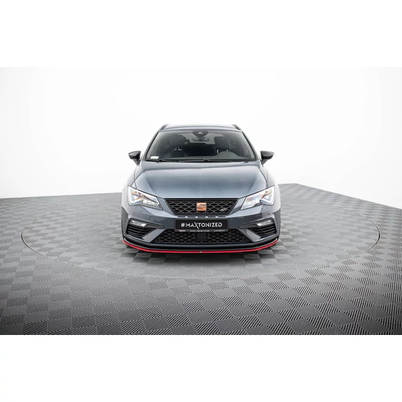 Első Splitter V.3 Seat Leon Cupra / FR Mk3 FL