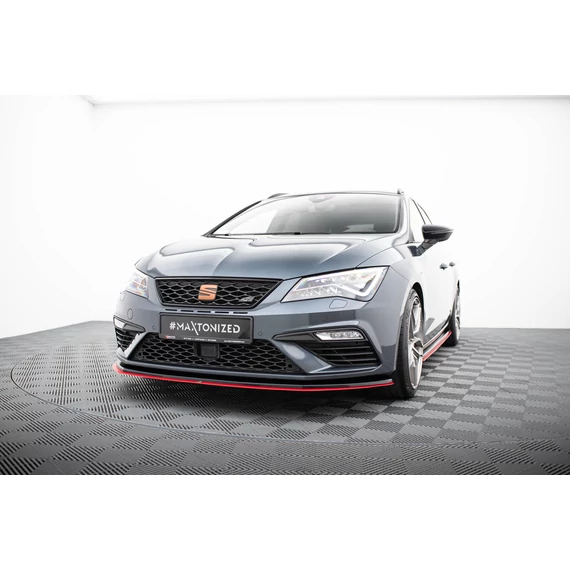 Első Splitter V.3 Seat Leon Cupra / FR Mk3 FL