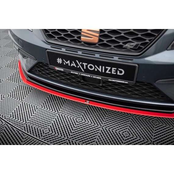 Első Splitter V.3 Seat Leon Cupra / FR Mk3 FL