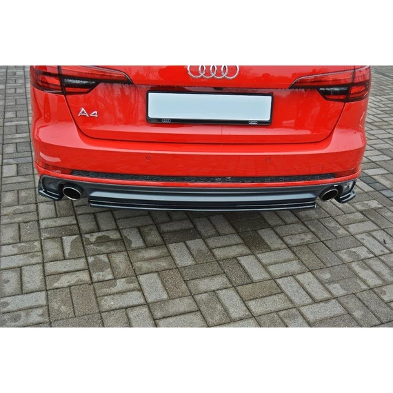 Központi Hátsó SPLITTER Audi A4 B9 S-Line