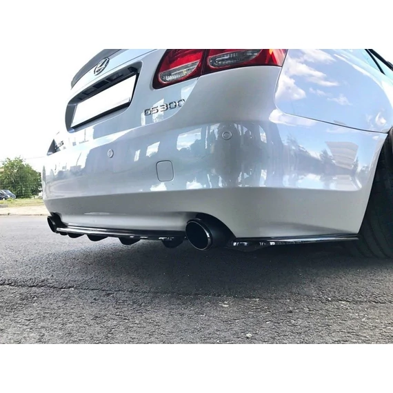 Központi Hátsó SPLITTER Lexus GS 300 Mk3 Facelift (with vertical bars)
