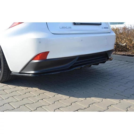 Központi Hátsó SPLITTER Lexus IS Mk3 H (with vertical bars)