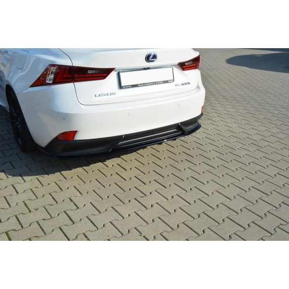 Központi Hátsó SPLITTER Lexus IS Mk3 H (with vertical bars)