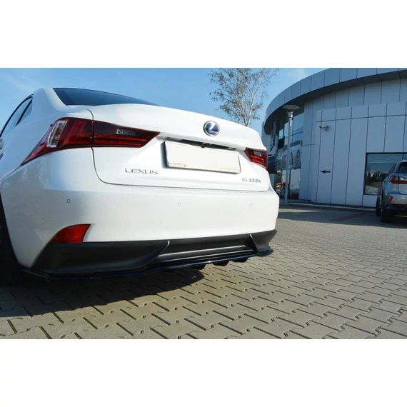 Központi Hátsó SPLITTER Lexus IS Mk3 H (with vertical bars)