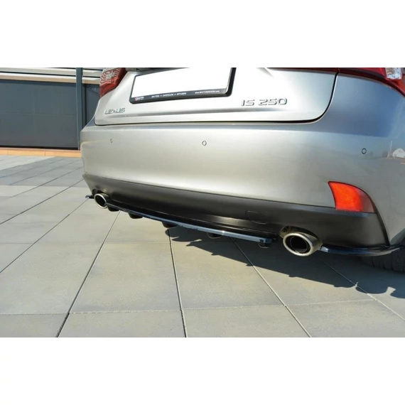 Központi Hátsó SPLITTER Lexus IS Mk3 T (with vertical bars)