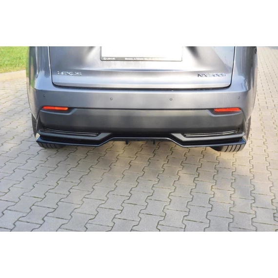Központi Hátsó SPLITTER Lexus NX Mk1 H (with vertical bars)