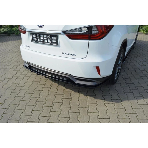 Központi Hátsó SPLITTER Lexus RX Mk4 H (with vertical bars)