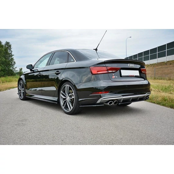 Hátsó Oldalsó Splitter Audi S3 / A3 S-Line 8V FL Sedan
