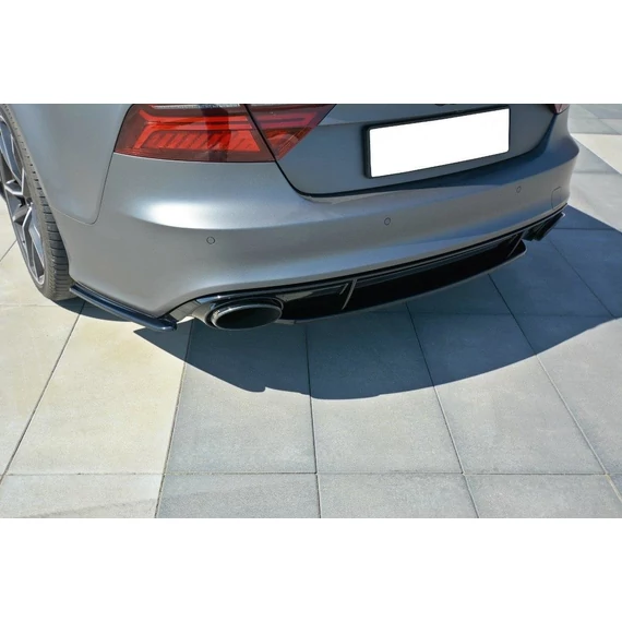Hátsó Oldalsó Splitter V.1 Audi RS7 Facelift