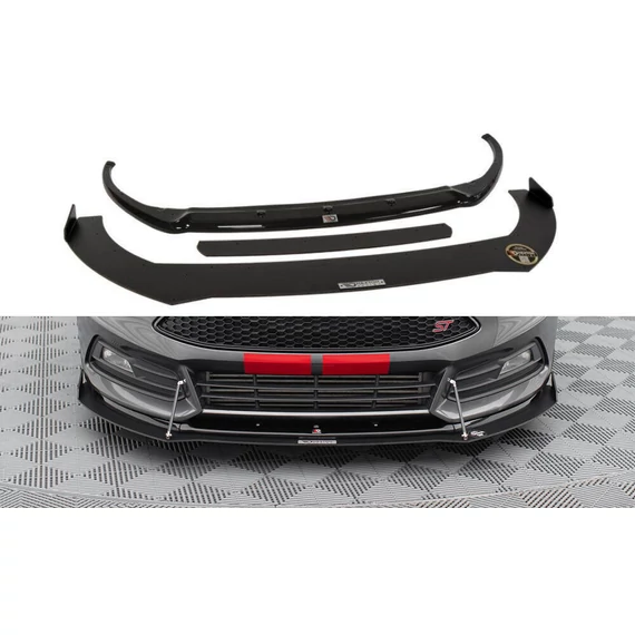 Hybrid Első Splitter V.2 Ford Focus ST Mk3 FL