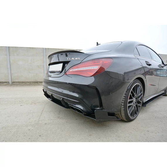 RACING Hátsó Oldalsó Splitter Mercedes CLA A45 AMG C117 Facelift
